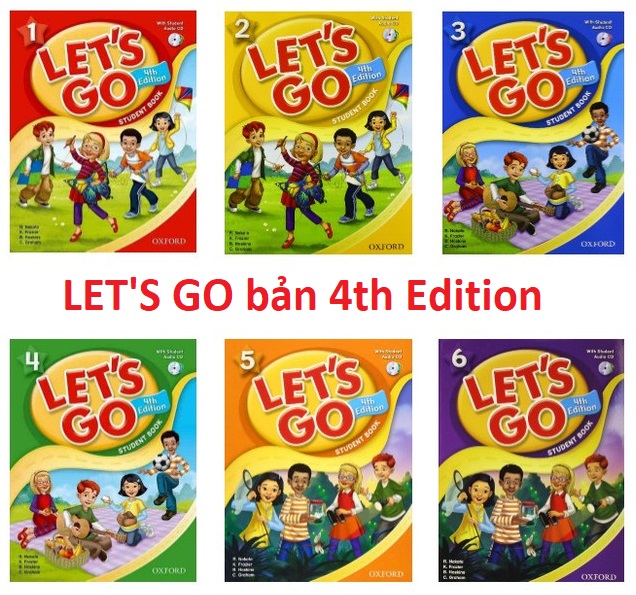 Bộ giáo trình LET'S GO bản 4th Edition level begin 1 2 3 4 5 – Siêu thị  sách Tiếng Anh